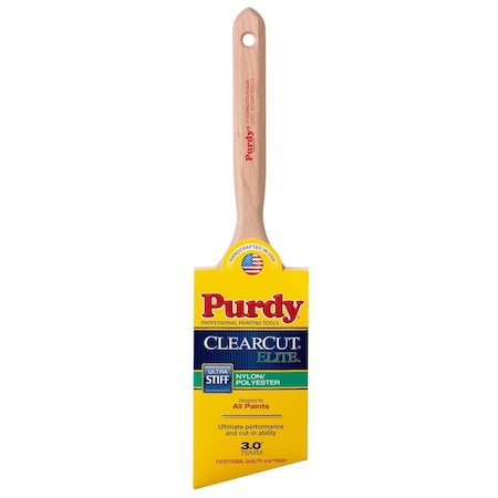 Purdy Purdy ClearCut Elite Glide 3 in. Ultra Stiff Angle Trim Paint